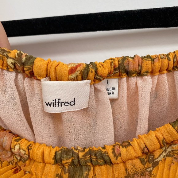 Aritzia off the shoulder floral blouse - Picture 2 of 2